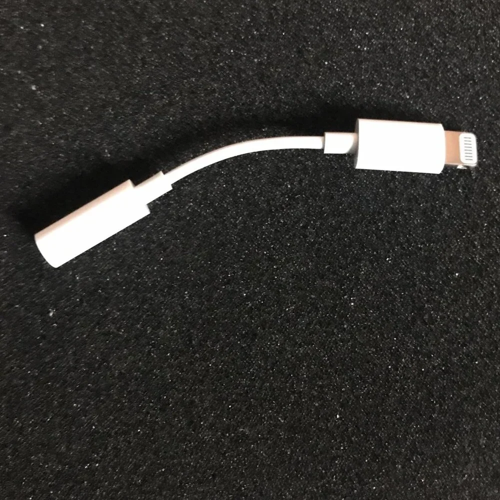 Original Apple Lightning to Headphone Jack Adapter